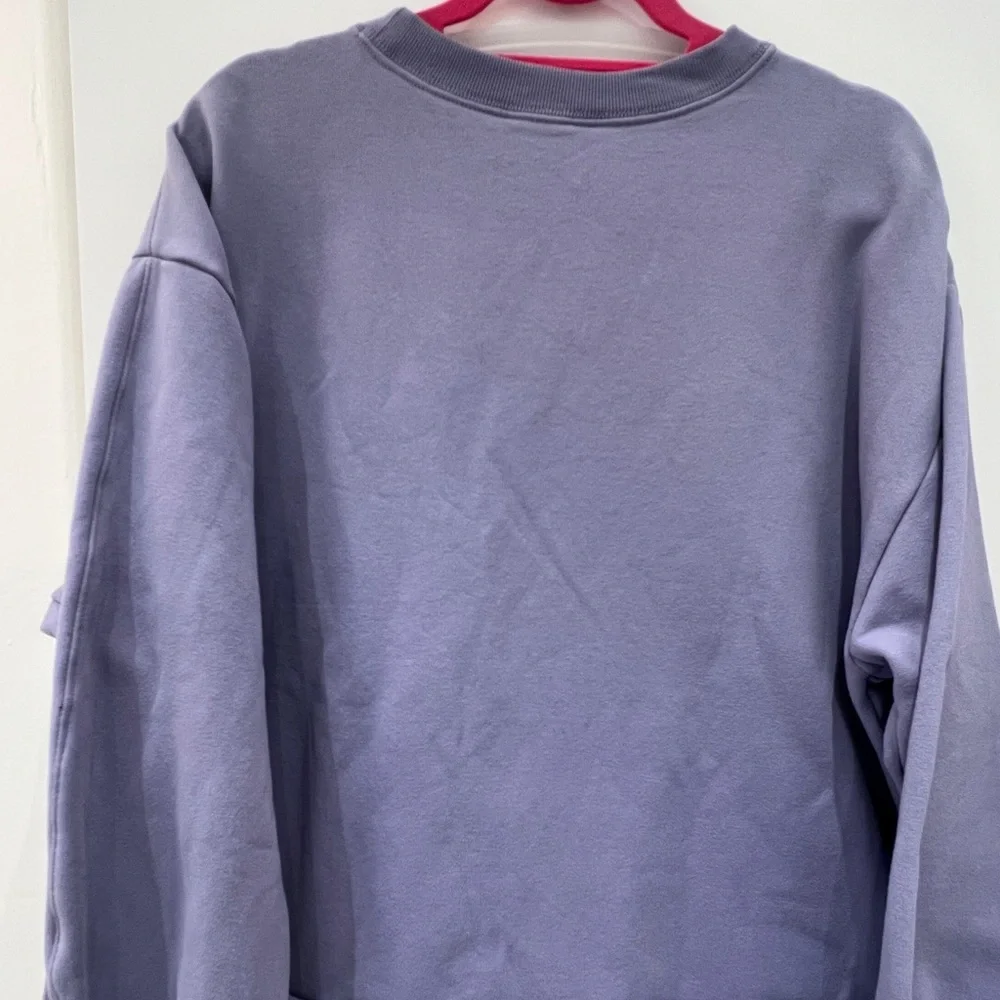 Athleta Lavender Retroplush Crewneck Women’s (XL) Sweatshirt - Picture 7 of 15